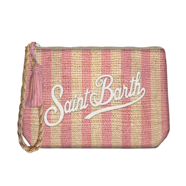 BOLSO DE MANO SAINT BARTH RAFFIA MUJER