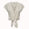 BLUSA ONLY ONLSIESTA SS KNOT MUJER