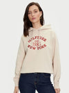 SUDADERA TOMMY HILFIGER REG VARSITY MUJER