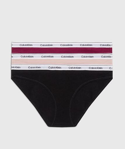 BRAGUITA BIKINI 3PK CALVIN KLEIN MUJER