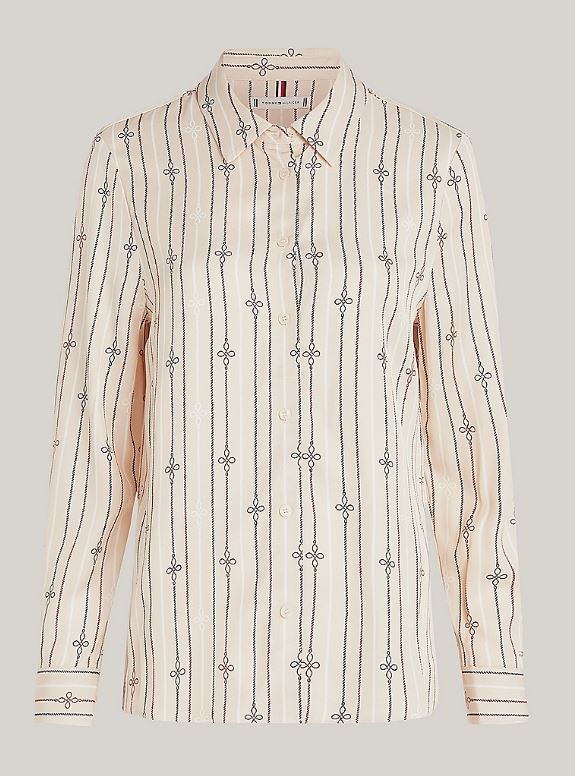 CAMISA TOMMY HILFIGER FLUID VISCOSE MUJER