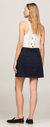 FALDA TOMMY HILFIGER COTTON CHINO MUJER