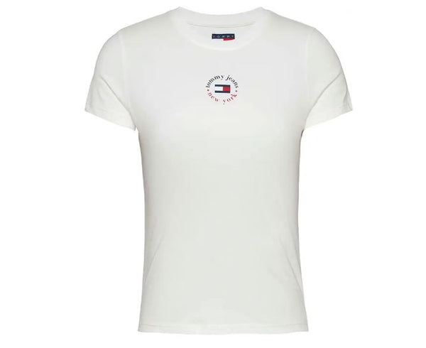CAMISETA TOMMY JEANS SLIM LOGO MUJER