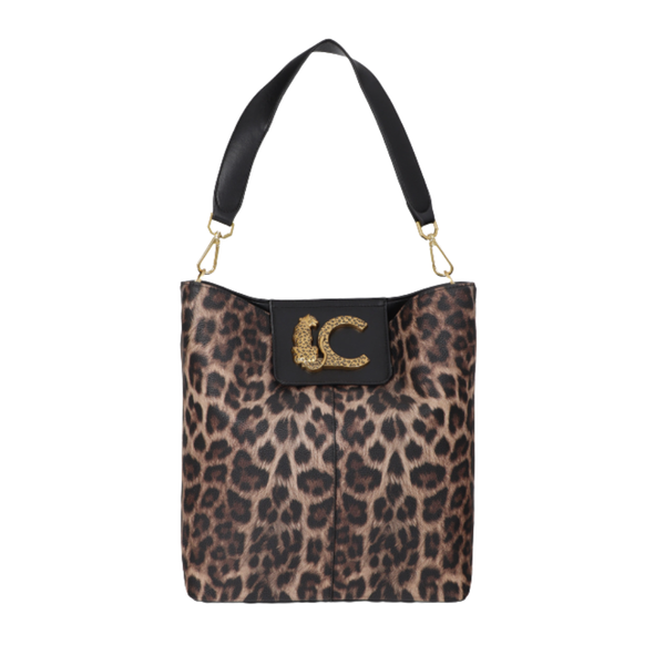 BOLSO LOLA CASADEMUNT CADENA LEOPARDO MUJER