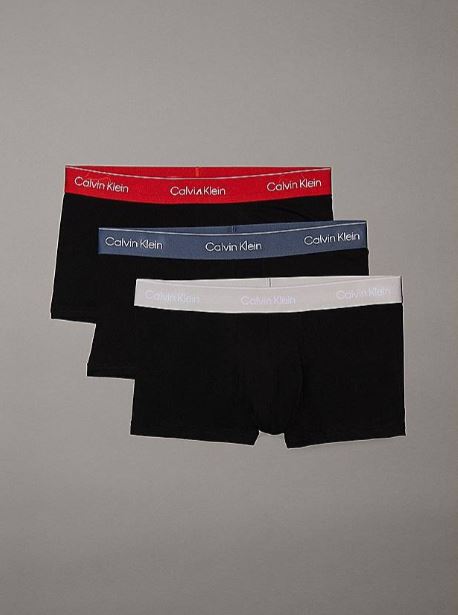 TRUNK 3PK CALVIN KLEIN LOW RISE HOMBRE