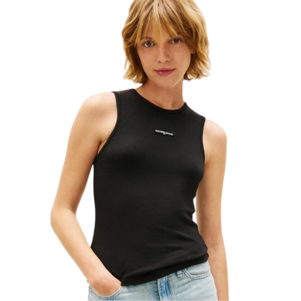 CAMISETA TOMMY JEANS SLIM SCRIPT MUJER