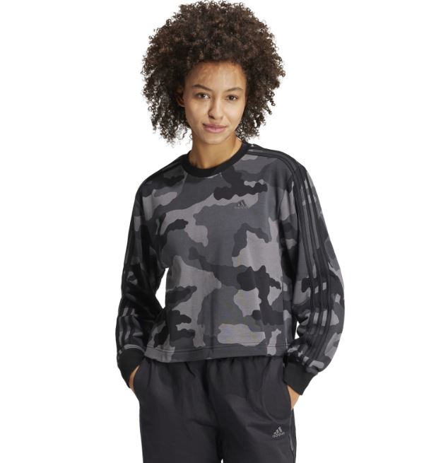 SUDADERA ADIDAS CAMO AOP MUJER