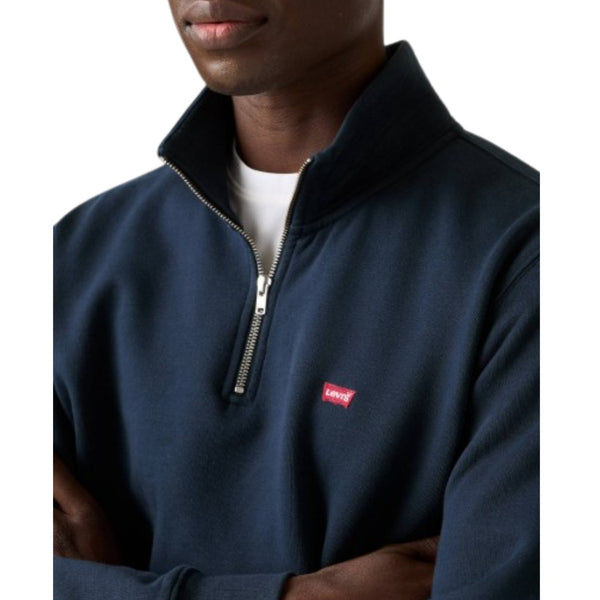 SUDADERA LEVIS ORIGINAL HM 1/4 ZIP HOMBRE