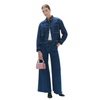 CHAQUETA LOLA CASADEMUNT DENIM TACHAS MUJER