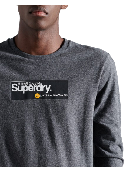 JERSEY SUPERDRY CL TRANSIT LS