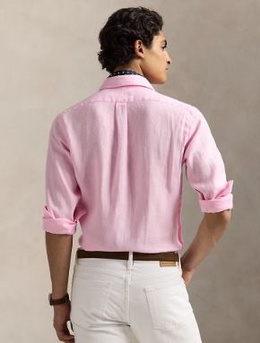 CAMISA POLO RALPH LAUREN LINEN V1 HOMBRE