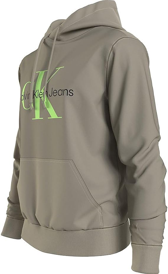 SUDADERA CALVIN KLEIN LOGO  HOMBRE