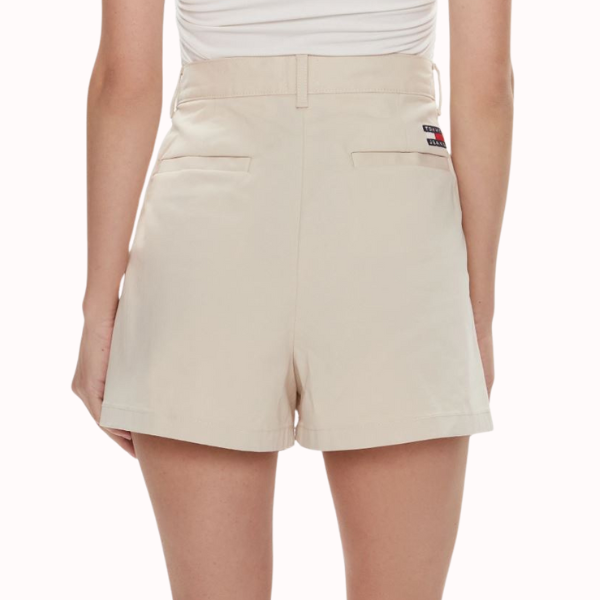 BERMUDA TOMMY JEANS CLAIRE PLEATED MUJER