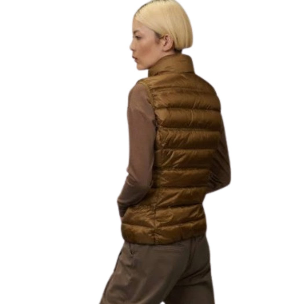 CHAQUETA BLAUER SIN MANGAS PLUMAS  MUJER