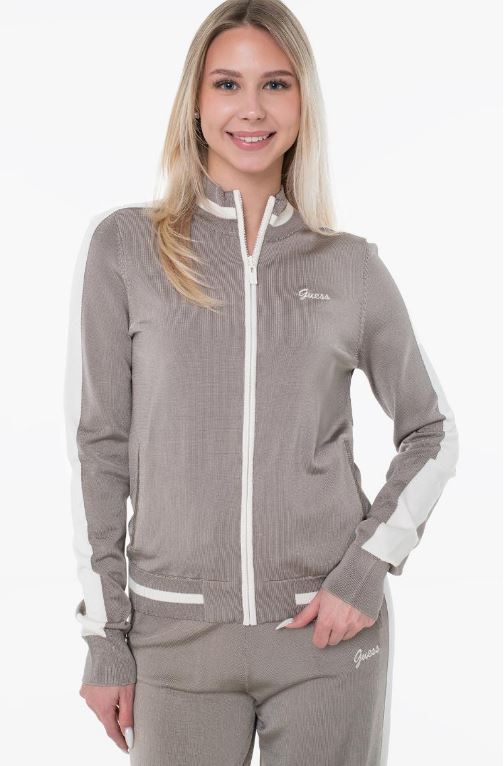 CHAQUETA GUESS FULL ZIP SWEATER MUJER