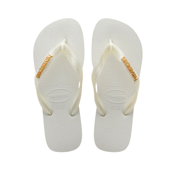 CHANCLA HAVAIANAS LOGO METALLIC MUJER