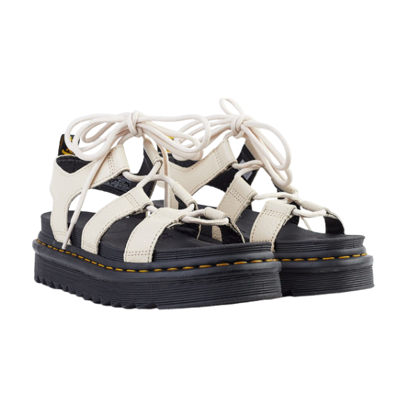 BOTA DR. MARTENS MARTILLA PARCHMENT  MUJER