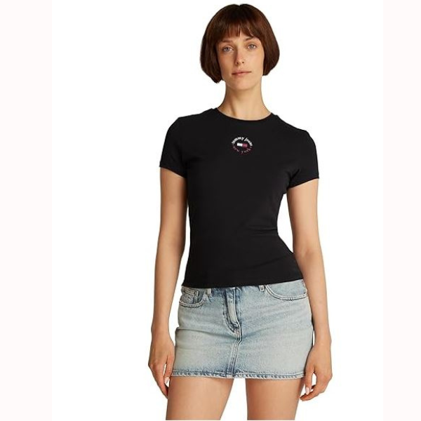 CAMISETA TOMMY JEANS SLIM LOGO MUJER