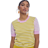 CAMISETA LOLA CASADEMUNT RAYAS MUJER