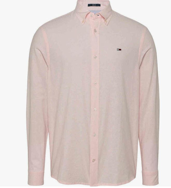 CAMISA TOMMY JEANS LINEN BLEND HOMBRE