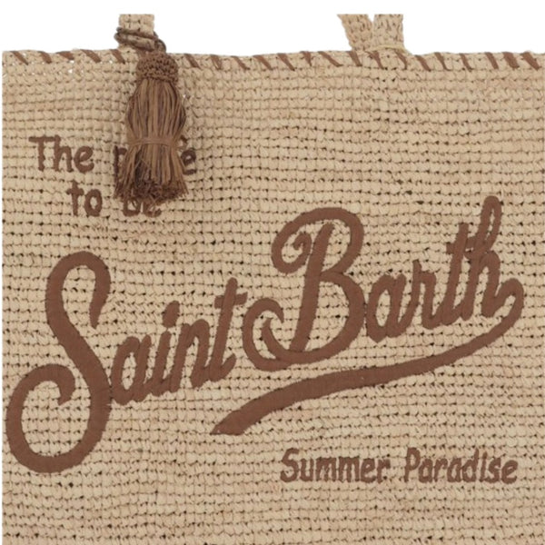 BOLSO SAINT BARTH RAFFIA VANITY MUJER
