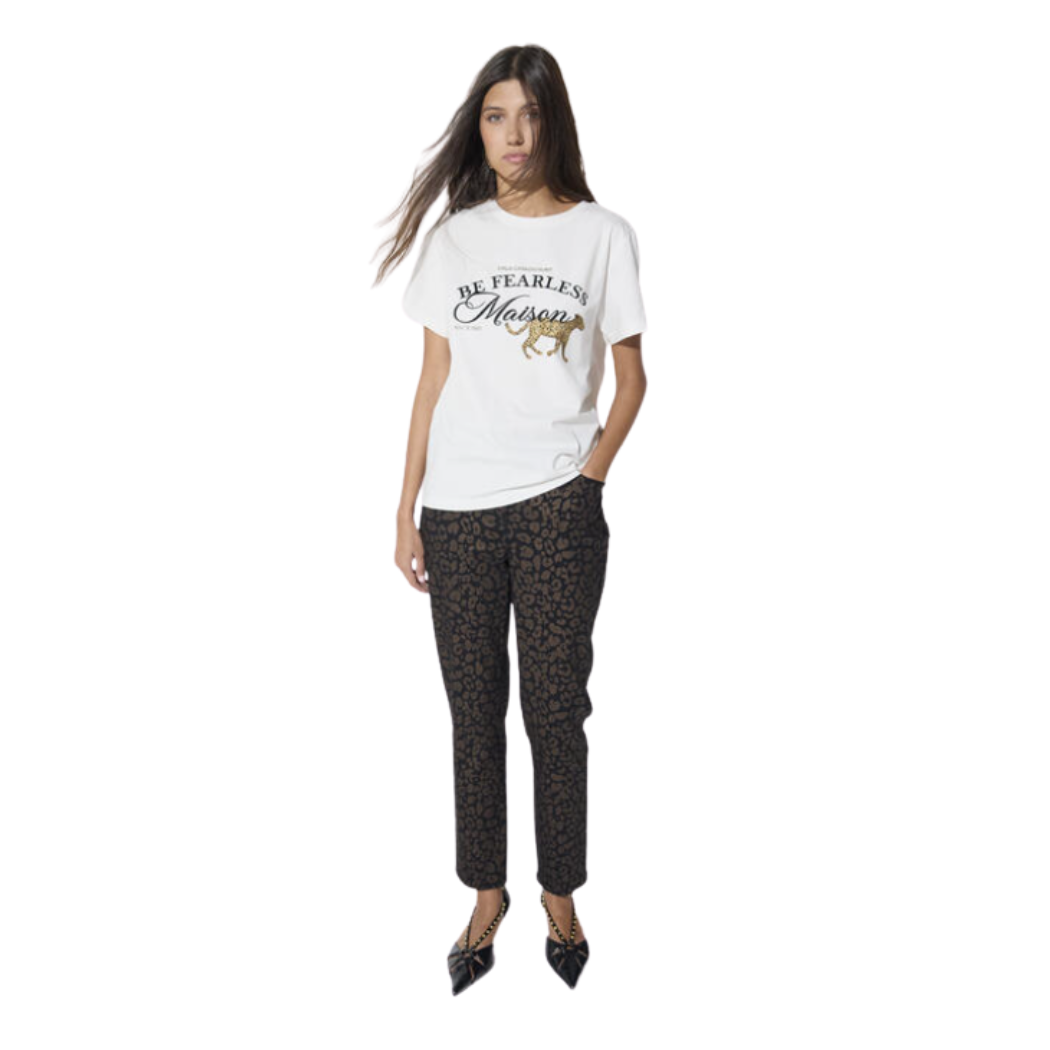 CAMISETA LOLA CASADEMUNT CUELLO CAJA MUJER