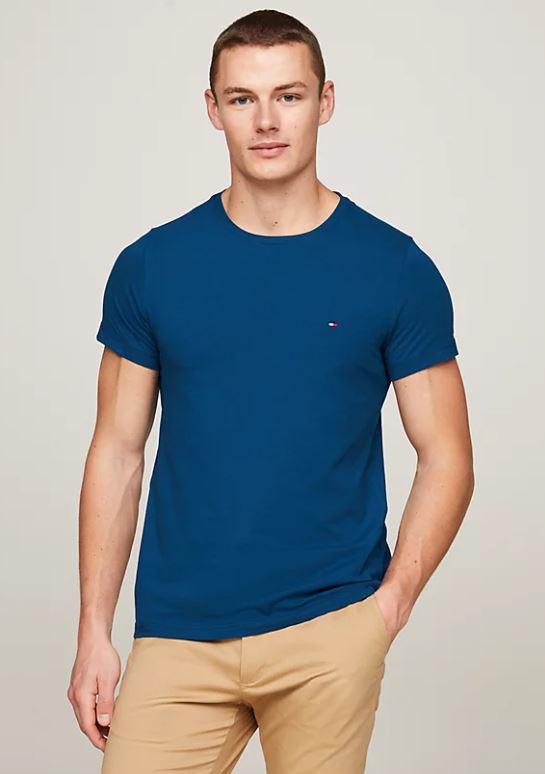 CAMISETA TOMMY HILFIGER STRETCH SLIM HOMBRE