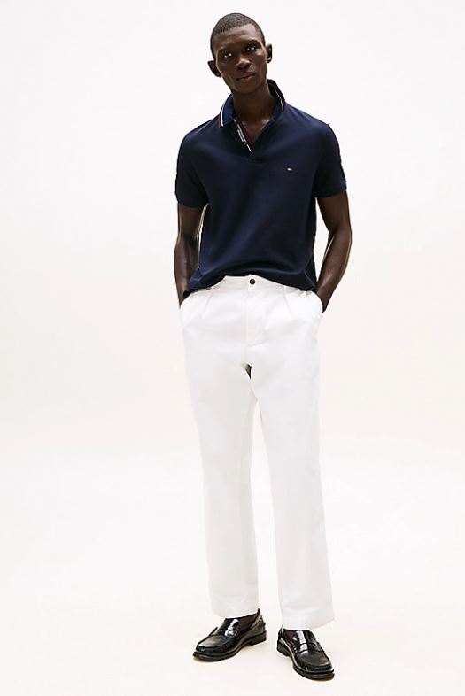 POLO TOMMY HILFIGER PLACKET HOMBRE