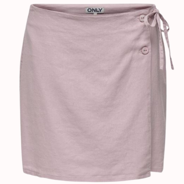 FALDA ONLY ONLCARO WRAP LINEN MUJER