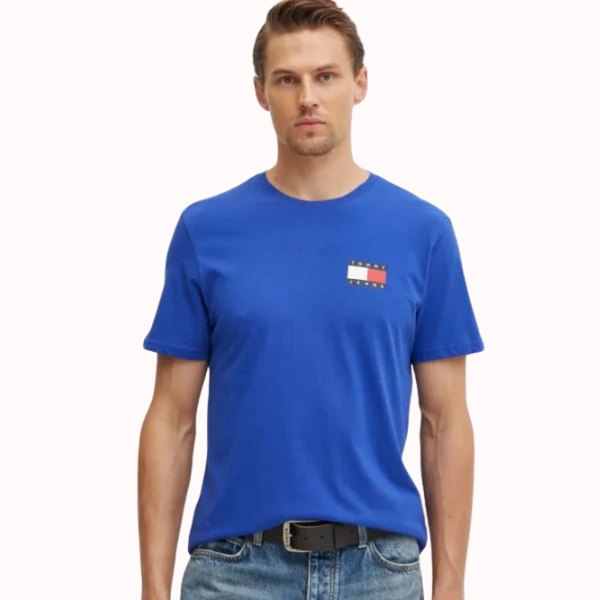 CAMISETA TOMMY JEANS SLIM FLAG HOMBRE