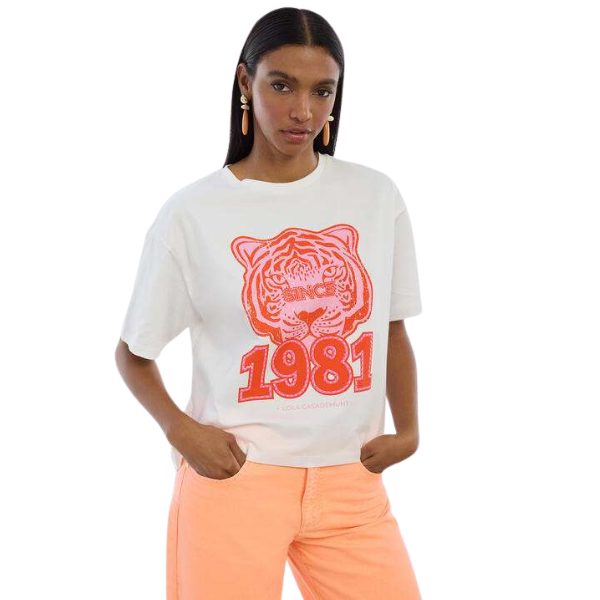 CAMISETA LOLA CASADEMUNT TIDRE 1981 MUJER