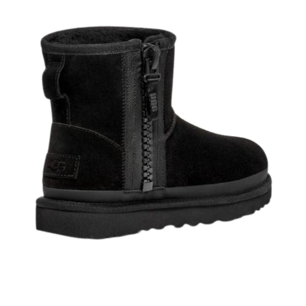 BOTAS UGG CLASSIC MINI ZIPPER TAPE LOGO  MUJER
