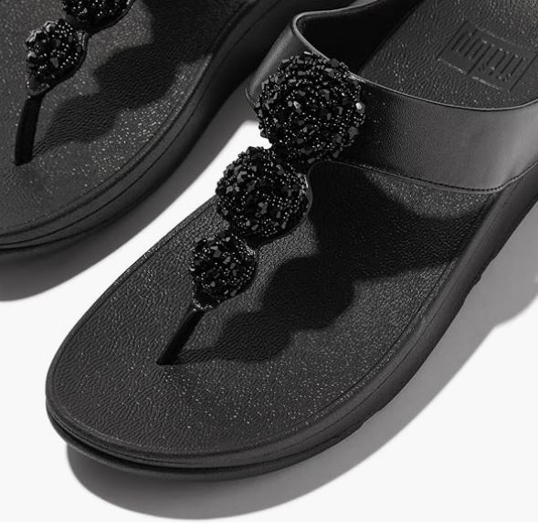 SANDALIA FITFLOP FINO BEADIE-BUTTON MUJER