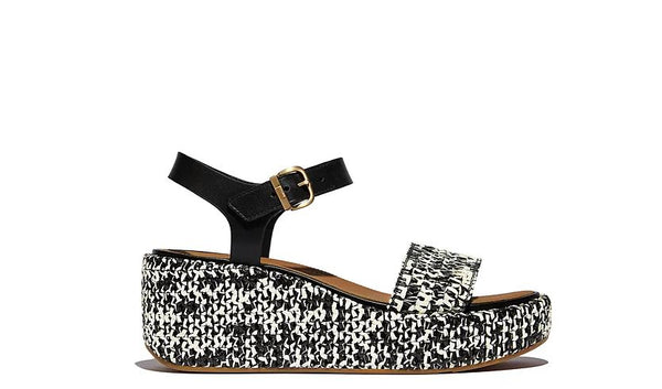 SANDALIA FITFLOP PLATFORMS WOVEN MUJER