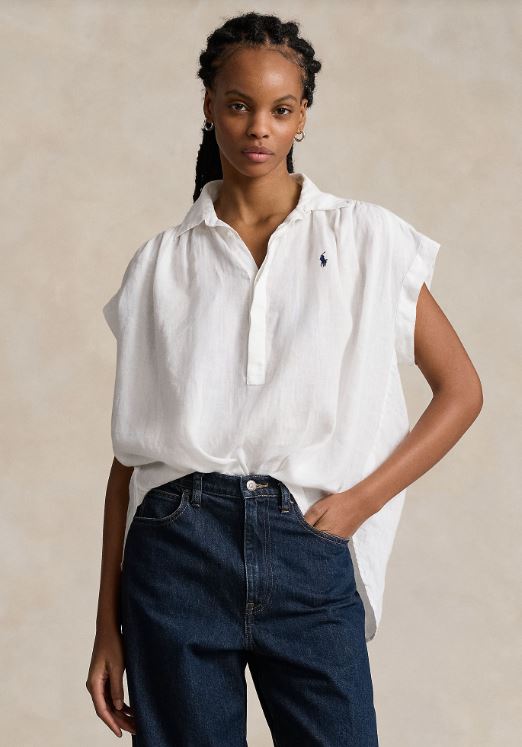 CAMISA POLO RALPH LAUREN BUTTON MUJER