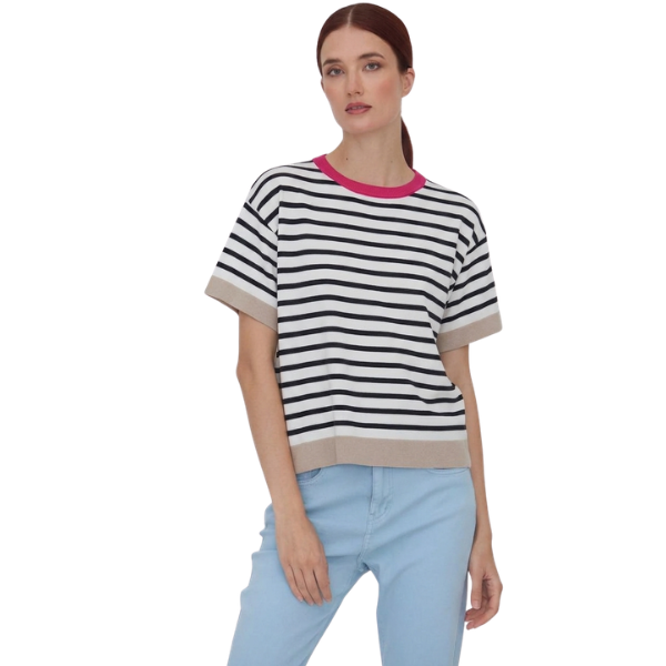 JERSEY M/C WHT COLLECTION LISTADO MUJER