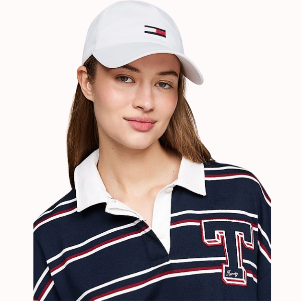 GORRA TOMMY JEANS ELONGATED FLAG MUJER