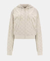 SUDADERA GUESS PEONY JACQUARD MUJER