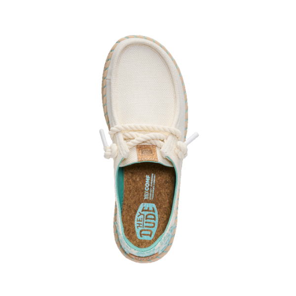 ZAPATO DUDE WENDY ESPADRILLE HIBISCUS MUJER