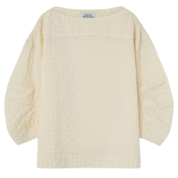 CAMISA LOREAK MENDIAN ZURI MUJER