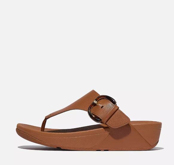 SANDALIA FITFLOP LULU RESIN-BUCKLE MUJER