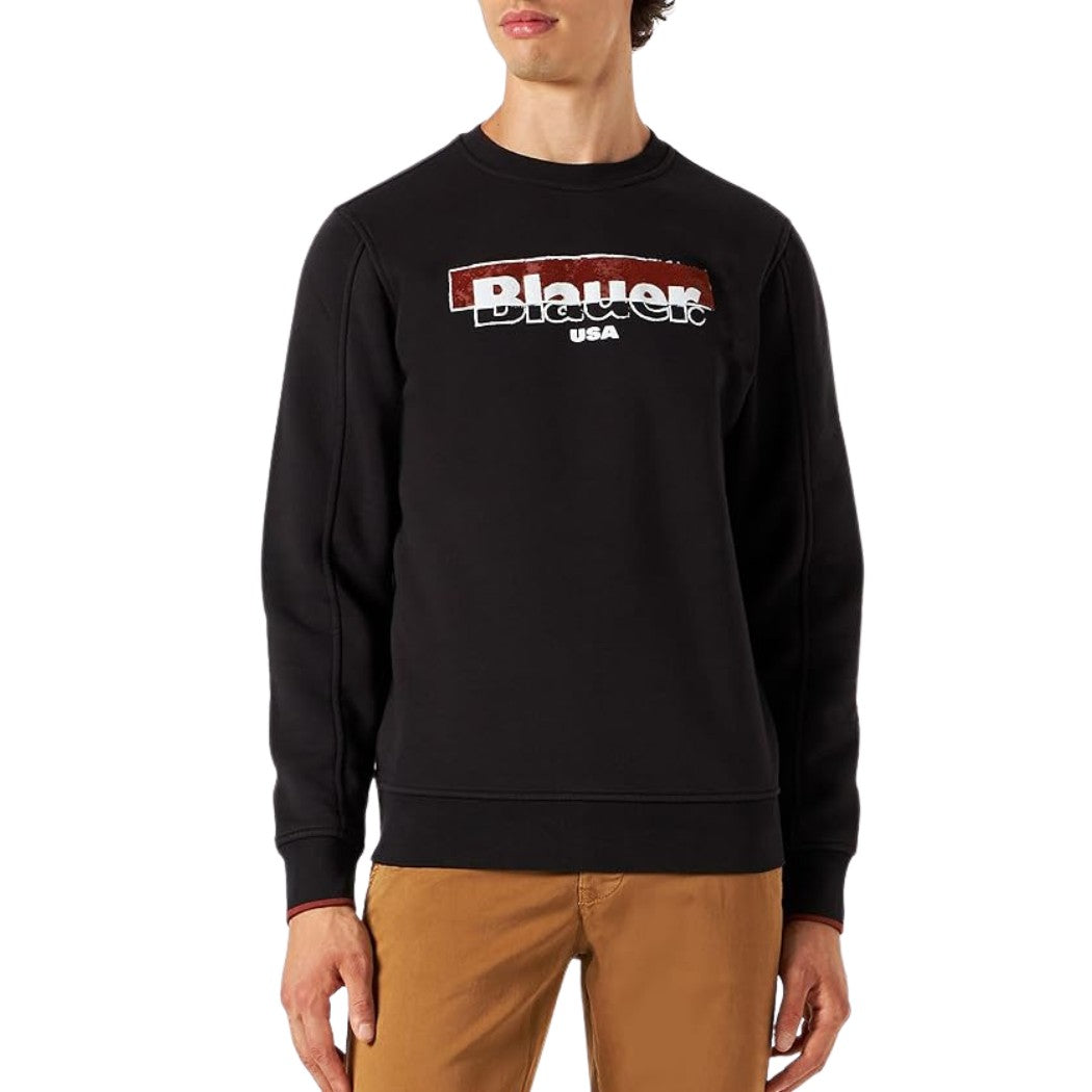 SUDADERA BLAUER GIROCOLLO HOMBRE