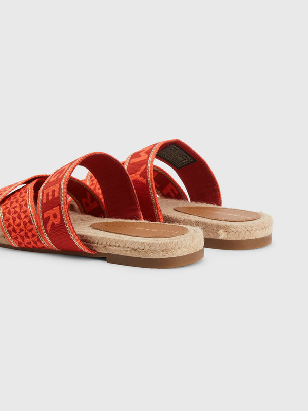 SANDALIA WEBBING FLAT TOMMY HILFIGER MUJER