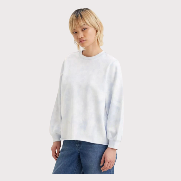 SUDADERA LEVI'S® CHARLIE LOW TIGHT BLUE MUJER