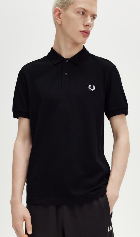 POLO FRED PERRY PLAIN  HOMBRE