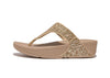 SANDALIA FITFLOP LULU GLITTER TOE MUJER