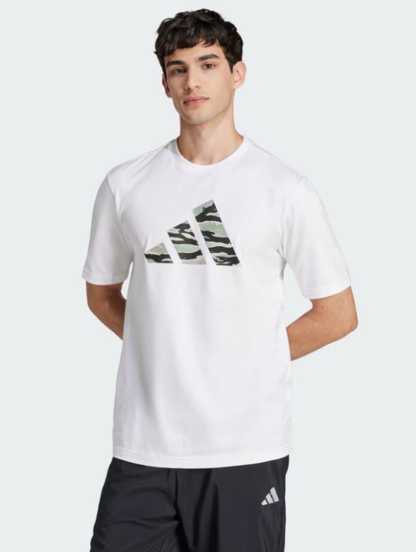 CAMISETA ADIDAS CAMO LOGO HOMBRE
