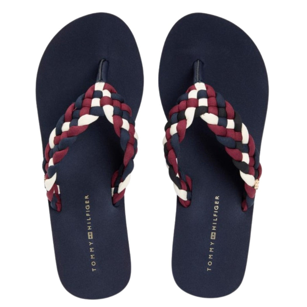 CHANCLA TOMMY HILFIGER WEDGE MUJER