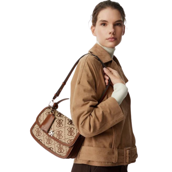 BOLSO GUESS AUDREY LOGO CNVRTBL MUJER