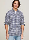 CAMISA TOMMY HILFIGER LINEN GINGHAM HOMBRE